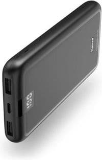Зовнішня АКБ Hama 10000mAh 15W (00201709) чорний
