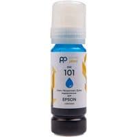 Чорнило PowerPlant 101 для Epson L4150/4160 70г Cyan водорозчинні (PP101C)