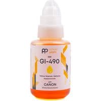 Чорнило PowerPlant GI-490 для Canon G1400/G2400/G3400 140г Yellow водорозчинні (PP490Y)