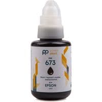 Чорнило PowerPlant 673 для Epson L800 140г Black водорозчинні (PP673B)