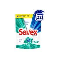 Капсулы для стирки Savex Premium Caps Crystal Fresh 32 шт. (3800024050282)