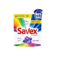 Капсулы для стирки Savex Premium Caps Color 48 шт. (3800024050299)