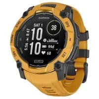 Смарт-годинник Garmin Instinct 3, 50mm, Solar, Sunburst/Gray, Sunburst/Gray Band, GPS смарт-годинник (010-02935-02)