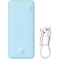 Батарея універсальна Baseus Airpow 20000mAh 20W PD/3.0, QC/3.0, blue (P10022804313-00)