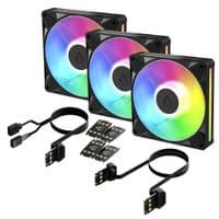 Набір із трьох вентиляторів для корпусу 120MM BioniX P12 A-RGB 3-PACK ACFAN00337A ARCTIC