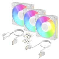 Набір із трьох вентиляторів для корпусу 120MM BioniX P12 A-RGB 3-PACK WHT ACFAN00338A ARCTIC