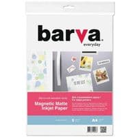 Фотопапір Barva, матовий, з магнітною підкладкою, A4, 5 арк, серія "Everyday" (IP-MAG-AE-T01)