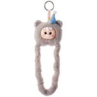 Мягкая игрушка Tangle с кольцом diudiu baby Furry Bear Sesame Snow (HWTANGLE02D01-GD06)