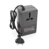 Преобразователь напряжения трансформаторный 200W Input 220 V / Output 110V, + универсальная розетка