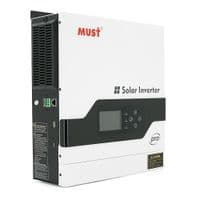 Гібридний інвертор MUST PV18-2012PRO, 2000 Вт / 1600 Вт, 12 В, струм заряду 80 А, Wi-Fi, RS485 / CAN, 170-280 В, MPPT (80 А, 30-320 В постійного струму); 369 &amp;times; 121 мм. 6,2 кг.