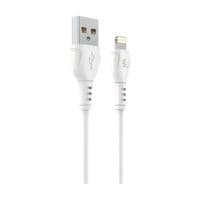 Дата кабель USB 2.0 AM to Lightning 1.0m PVC white Wibrand (WI.DC/BO1W-UL)