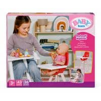 Аксесуар до ляльки Baby Born Стільчик для ляльки Baby Born – Час годування (839744)