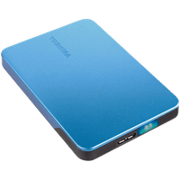 Toshiba External Hard Drive Canvio Flex (2.5 " 1TB, USB3.2 Gen 1, Metallic Blue)