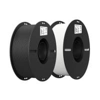 Пластик для 3D-принтера Creality PLA 2x1кг, 1.75мм, white+black (3301010337)