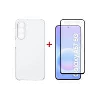 Чехол для мобильного телефона Dengos TPU Cover + Glass Samsung Galaxy A57 Transparent (DG-KM-198)
