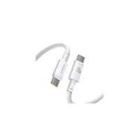 Дата кабель USB-C to USB-C 1.0m 100W white Baseus (E0426V01)