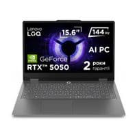 ноутбук 15.6FM_144Hz/i7-13650HX/16/512/RTX 5050 8G B/DOS/BL/Luna Grey LOQ Essential 15IRX11