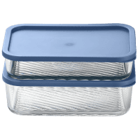 контейнер ECOMO DAILY BOX /НАБІР/прямокут.1200мл +1700мл (8011)