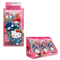 Блокнот-мини с набором стикеров и трафаретов HELLO KITTY&FRIENDS