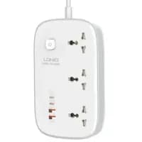 Мережевий фільтр Profit SC3416 PD QC3.0, 65W 2Type-C+2USB, кабель 2 м. (Білий) (200093161)