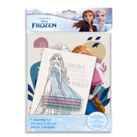 Набір розмальовок з олівцями FROZEN