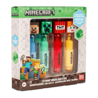 Набір з 4 маркерів з топерами MINECRAFT