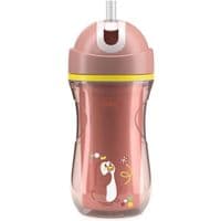 Поильник-непроливайка Chicco Sport Cup 266 мл. от 14 месяцев (розовая) (06991.15)