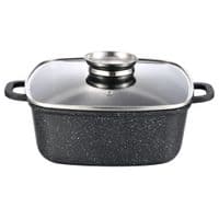Каструля Gusto квадратна покриття Marble 3,5 л (GT-2504-22)