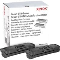 Черный картридж Xerox B105/B110/B115, 2 шт. по 1,5 тыс. (006R04964)