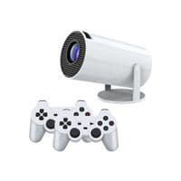 Проектор H96 MAX F100 LED LCD HD 110AL 16:9 2G/16G Android 12.0 HDMI WiFi BT джойстик 2 шт белый