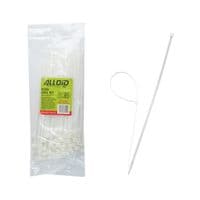 Стяжка Alloid 4.8х200мм, пластик, 100шт./уп., білий (PC-48200W)