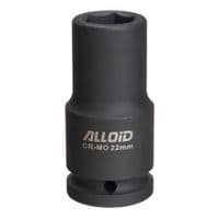 Торцева головка Alloid ударна, глибока, 3/4", 22мм (GUG-71122)