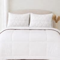 Одеяло MirSon Набор 9554 Gold Silk Одеяло всесезонное Полуторное 140х205 Wool + Подушка 50х70 (2200010806137)
