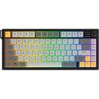 Клавиатура Ajazz AF82 Wireless/Bluetooth/USB UA Black/Gray/Yellow (AF82-BGY)