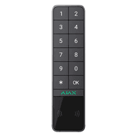 Бездротова вулична клавіатура зі зчитувачем Ajax KeyPad Outdoor Jeweller Graphite