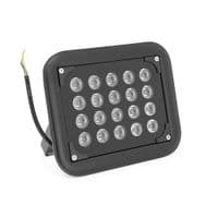 ИК-прожектор HYYS2020R. 220V, 40W, 20LED, IP66, 850Нм, угол обзора 90, дальность до 150м
