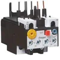Реле теплове для контакторів EV007...EV015, 1НВ+1НЗ, 1.0-1.6А