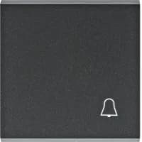 Клавиша с символом 'Звонок' Lumina, черная