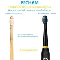 Насадки для зубной щетки Pecham Travel Black (4820301550051)