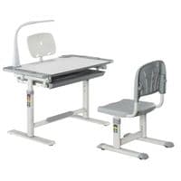 Парта зі стільцем Cubby парта + стул трансформери (Lupin grey)