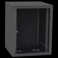 Шкаф серверный IPCOM СН-18U 600х450 скло RAL9005