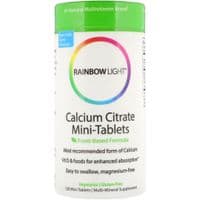 Вітамін Rainbow Light Цитрат Кальцію, Calcium Citrate Mini-Tablets, 120 міні табле (RLT-20211)
