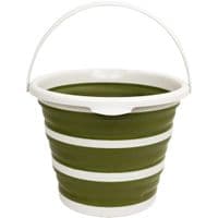 Відро складане Tribe Water Bucket 10 л olive (T-FJ-0048-olive)