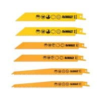 Холст DeWALT древесина/древесина с гвоздями/металл, BIM, для сабельных пил, 6шт. (DT2444)