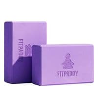 Кубики для йоги філетові BLOCK01VL FITPADDY