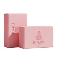 Кубики для йоги рожеві BLOCK01PK FITPADDY