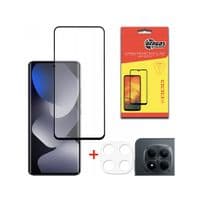 Стекло защитное Dengos Glass + Camera Xiaomi Redmi Note 15 4G Black (DG-TGSCP-14)