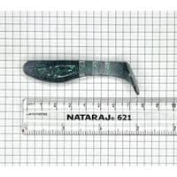 Силікон рибальський Harpoon ТЕП KOPUTO 3" 006 Прозора натурал Зелена блискітка 2шт (7407000011419)