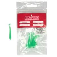 Силікон рибальський Harpoon ТЕП Swing Impakt 1,5" 038 Смарагдовий Люмінісцентний 8шт (7407000009027)