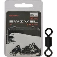 Вертлюг Brain Swivel No.1 20mm diam 4.4mm (10 шт/уп) SGCA-8008-1 (1858.24.74)